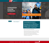 WeACT Plattform von Campact